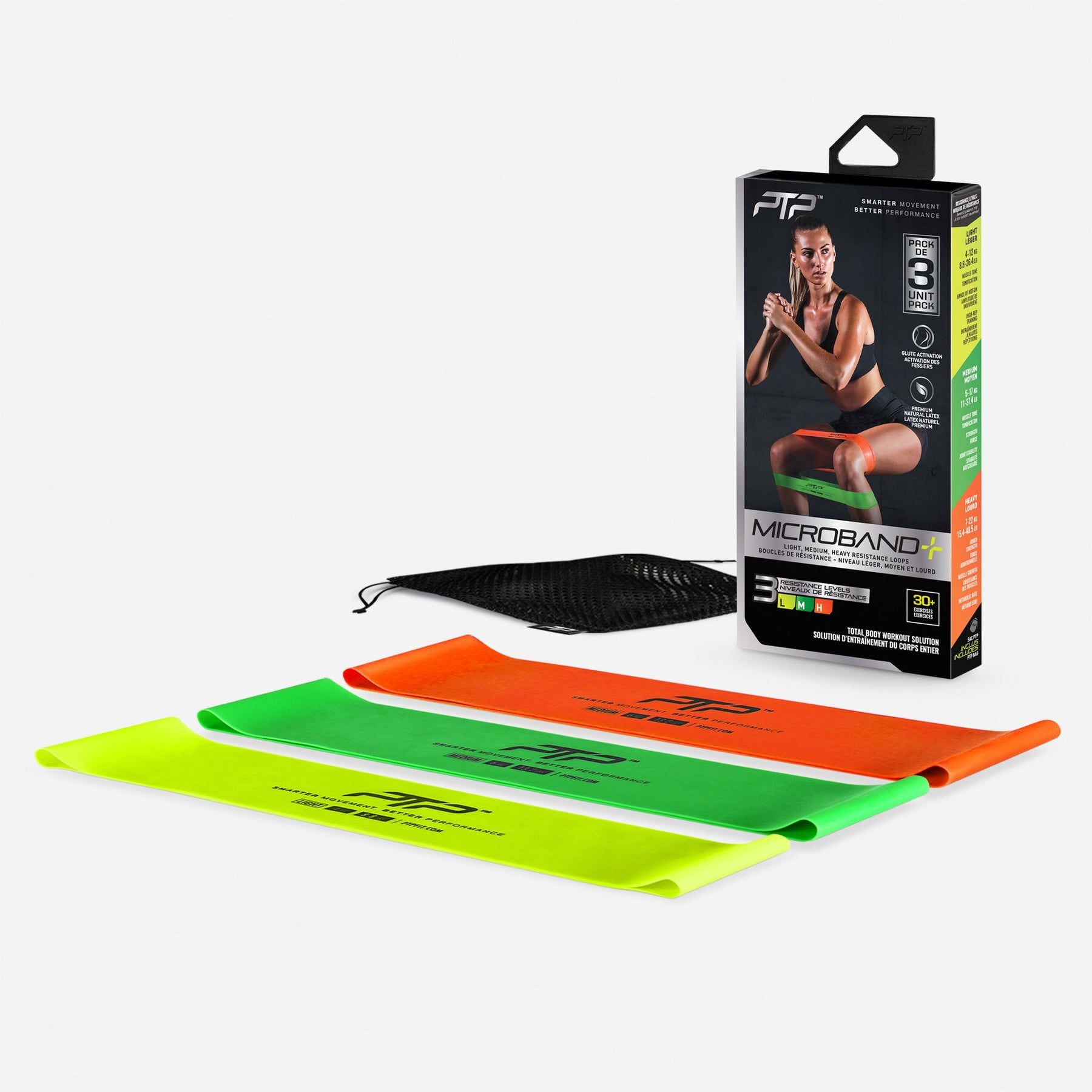 MicroBand+ 3 Pack