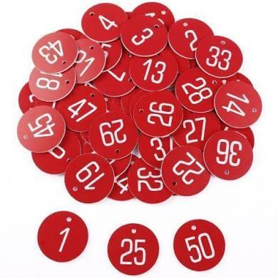 Place Discs Numbered 1 to 50 - Nordic Sport Australia Pty Ltd