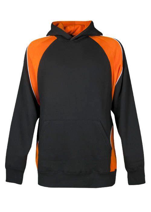 PATERSON KIDS HOODIES - BLACK/ORANGE main image 1