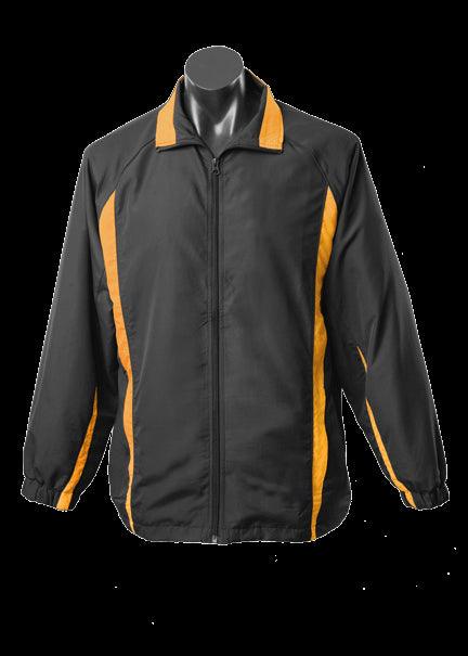 Adults Eureka Track Top Black/Gold - Nordic Sport Australia Pty Ltd
