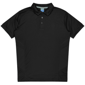 Mens Tasman Polo Black