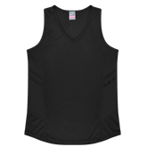 Ladies Tasman Singlet Black