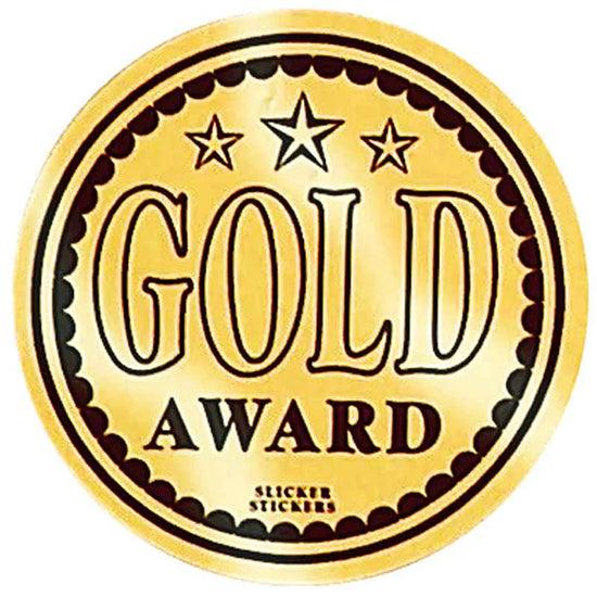 "Gold Award" Stickers (x102) - Nordic Sport Australia Pty Ltd