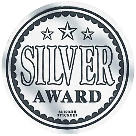 "Silver Award" Stickers (x102) - Nordic Sport Australia Pty Ltd