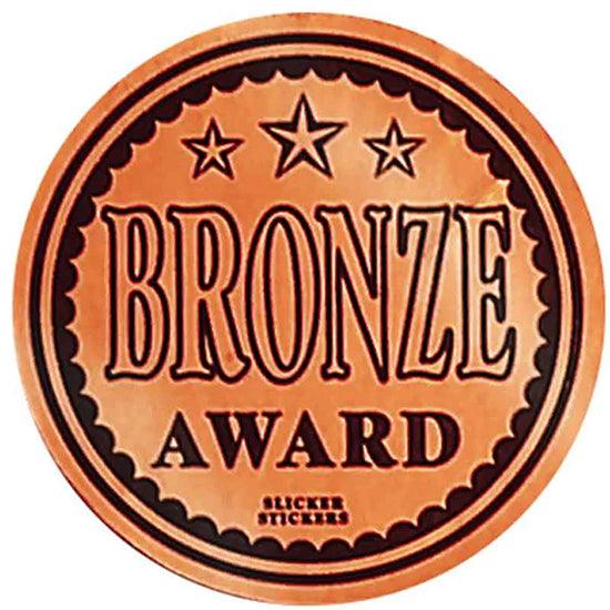 "Bronze Award" Stickers (x102) - Nordic Sport Australia Pty Ltd