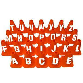 20cm Cone Alphabet Set - Nordic Sport Australia Pty Ltd