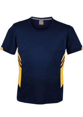 Kids Tasman Tee Navy/Gold - Nordic Sport Australia Pty Ltd