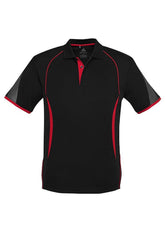 Mens Razor Polo Black/Red - Nordic Sport Australia