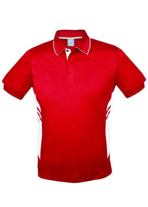 Mens Tasman Polo Red/White - Nordic Sport Australia Pty Ltd