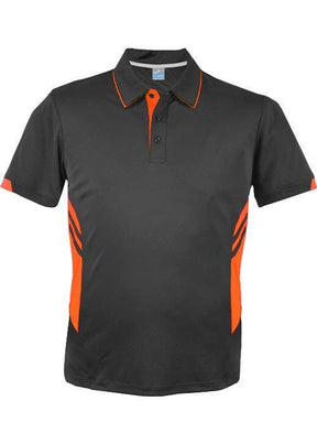 Mens Tasman Polo Slate/Neon Orange - Nordic Sport Australia Pty Ltd