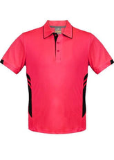 Kids Tasman Polo Neon Pink/Black - Nordic Sport Australia Pty Ltd