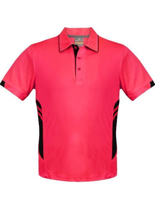 Kids Tasman Polo Neon Pink/Black - Nordic Sport Australia Pty Ltd