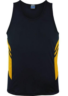 Mens Tasman Singlet Navy/Gold - Nordic Sport Australia Pty Ltd