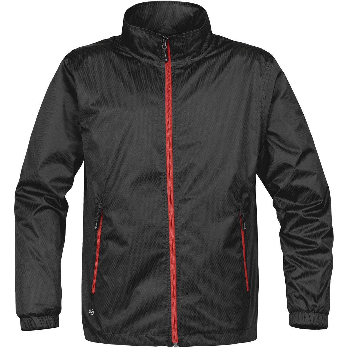 Kids Axis Shell Jacket Black/Red - Nordic Sport Australia