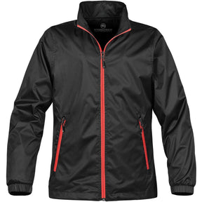 Ladies Axis Shell Jacket Black/Red - Nordic Sport Australia