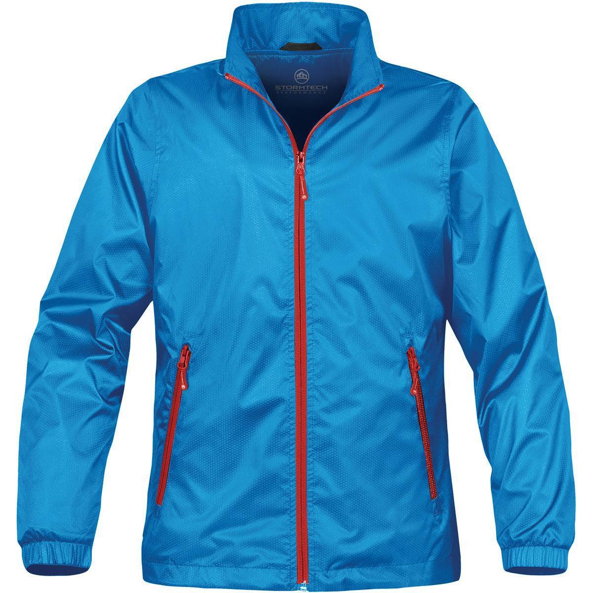 Ladies Axis Shell Jacket Elec Blue/Red - Nordic Sport Australia Pty Ltd