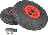 Pneumatic Wheel Pair (Inc. caps & washers) - Nordic Sport Australia Pty Ltd