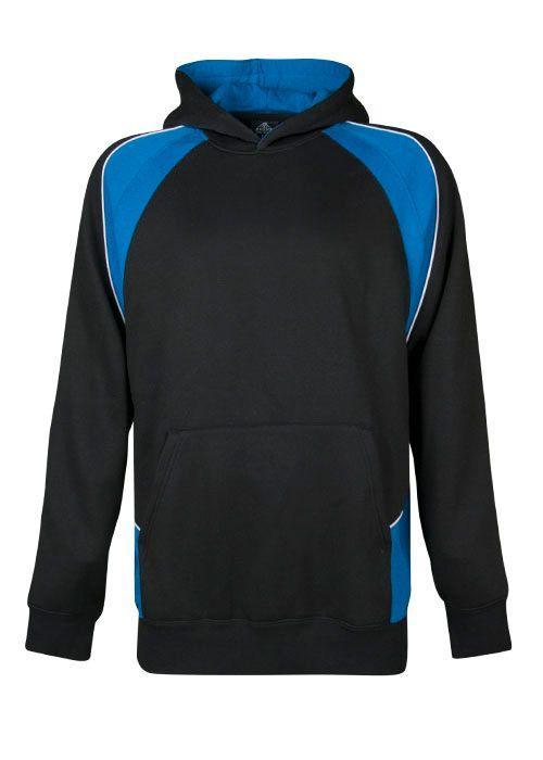 Kids Huxley Hoodie Black/Royal/White - Nordic Sport Australia Pty Ltd