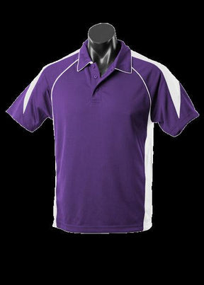 Kids Premier Polo Purple/White - Nordic Sport Australia Pty Ltd