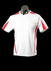 Mens Eureka Tee White/Red - Nordic Sport Australia Pty Ltd