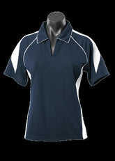 Ladies Premier Polo Navy/White - Nordic Sport Australia Pty Ltd