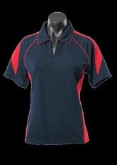Ladies Premier Polo Navy/Red - Nordic Sport Australia Pty Ltd