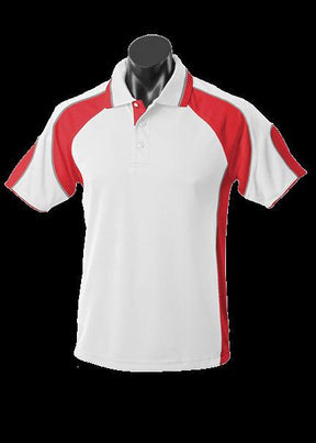 Kids Murray Polo White/Red - Nordic Sport Australia Pty Ltd