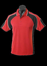 Kids Murray Polo Red/Black - Nordic Sport Australia Pty Ltd