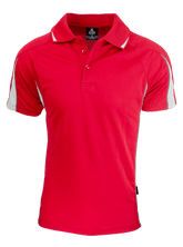 Mens Eureka Polo Red/White - Nordic Sport Australia Pty Ltd
