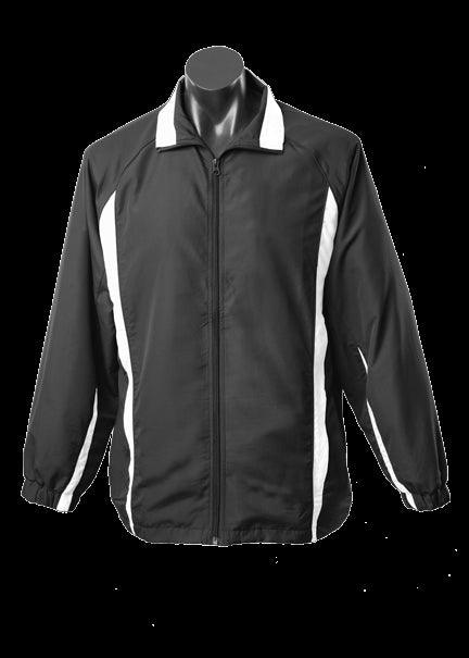 Adults Eureka Track Top Black/White - Nordic Sport Australia Pty Ltd