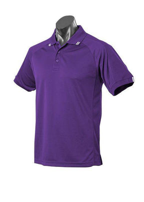 Mens Flinders Polo Purple/White - Nordic Sport Australia Pty Ltd