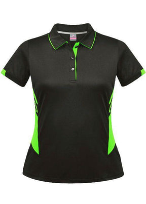 Ladies Tasman Polo Slate/Neon Green - Nordic Sport Australia Pty Ltd