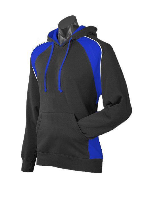 Adults Huxley Hoodie Black/Royal/White - Nordic Sport Australia Pty Ltd